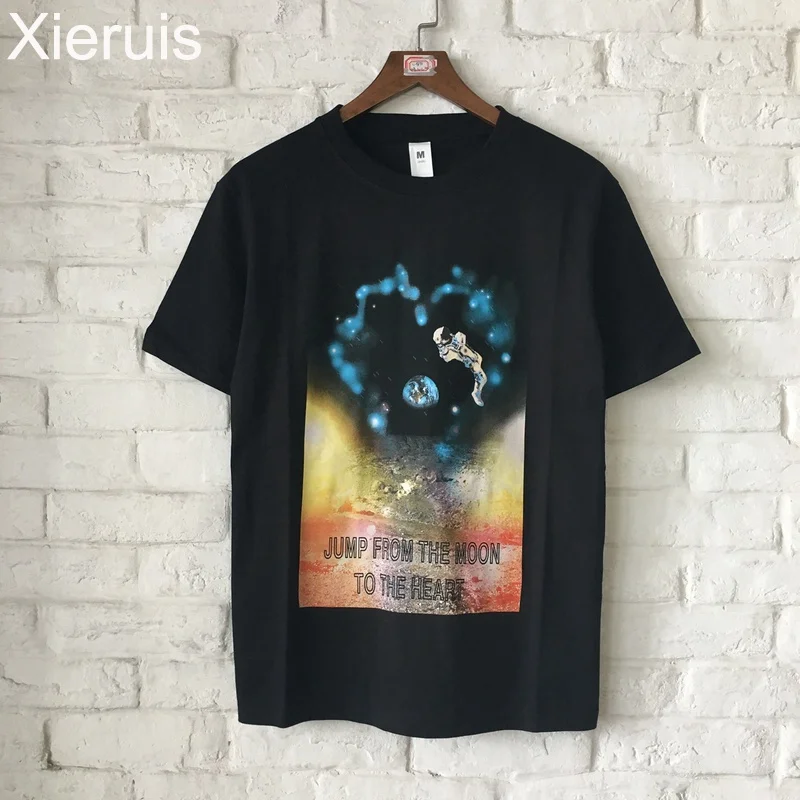 Xieruis 2018 новый модный бренд короткий рукав лето Для мужчин футболки хип-хоп