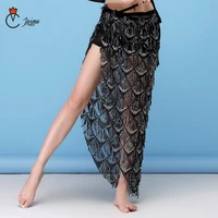 dance wear clothing costume accessories asymmetrical wrap belts hip scarf belly dance long skirtsinclude the underpant
