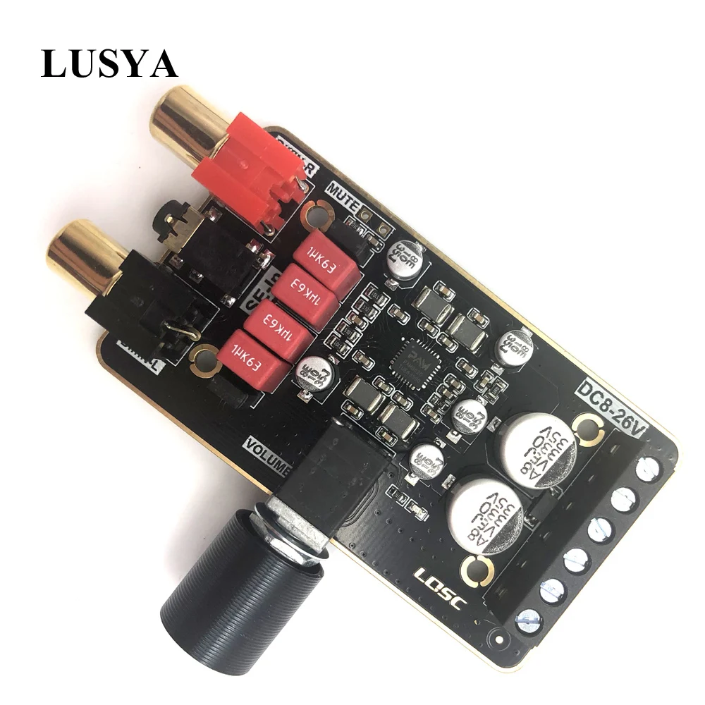 Lusya PAM8620 цифровой усилитель аудио Плата усилителя 2*15 Вт стерео звук для Динамик лампового усилителя класса D DC 8 V-26 V F3-007