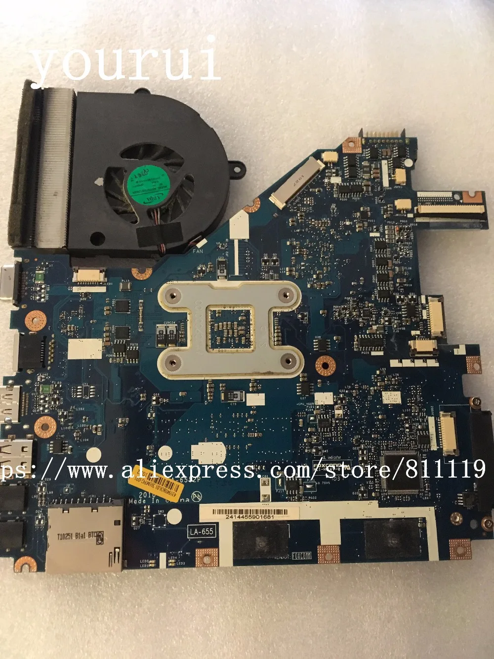 Ноутбук yousui NBR4602001 для Acer Aspire 5552 5552G материнская плата ноутбука PEW96 NB.R4602.001