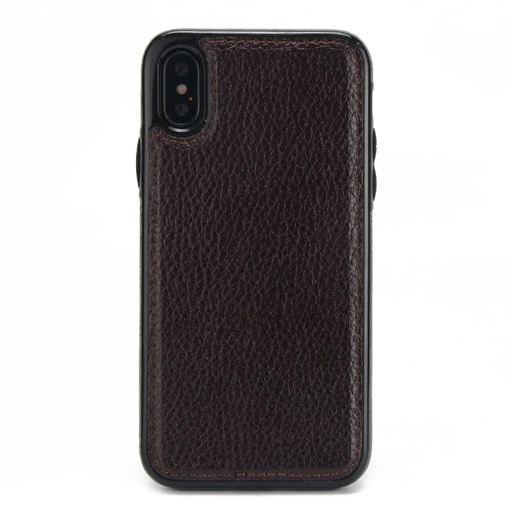 Поглощающий кожаный чехол для iphone XS Max XR XS X магнитный автомобильный держатель Чехол-подставка для iphone 5s 6 6s Plus 7 7Plus 8 8Plus