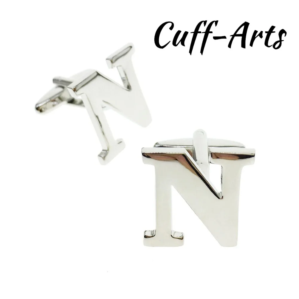 

Cufflinks DIY 26 Letters A-Z Alphabet Cuff links Personality Mix&Match Choose 2 Different Letters For Initials