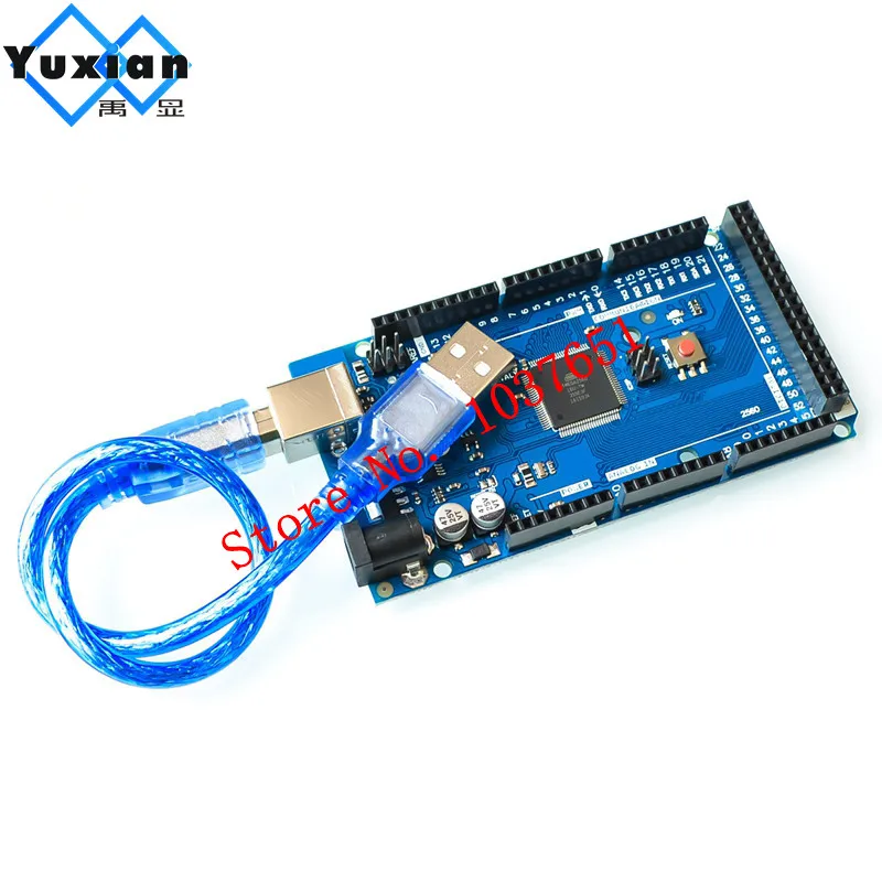 MEGA2560 MEGA 2560 R3 ATmega2560 16AU CH340G AVR USB плата для развития MEGA2560|Экраны| |