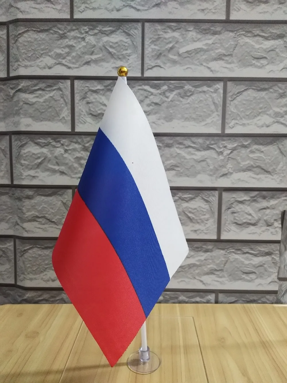Настольная лампа в российском стиле 14x21 см с флагами Бесплатная доставка