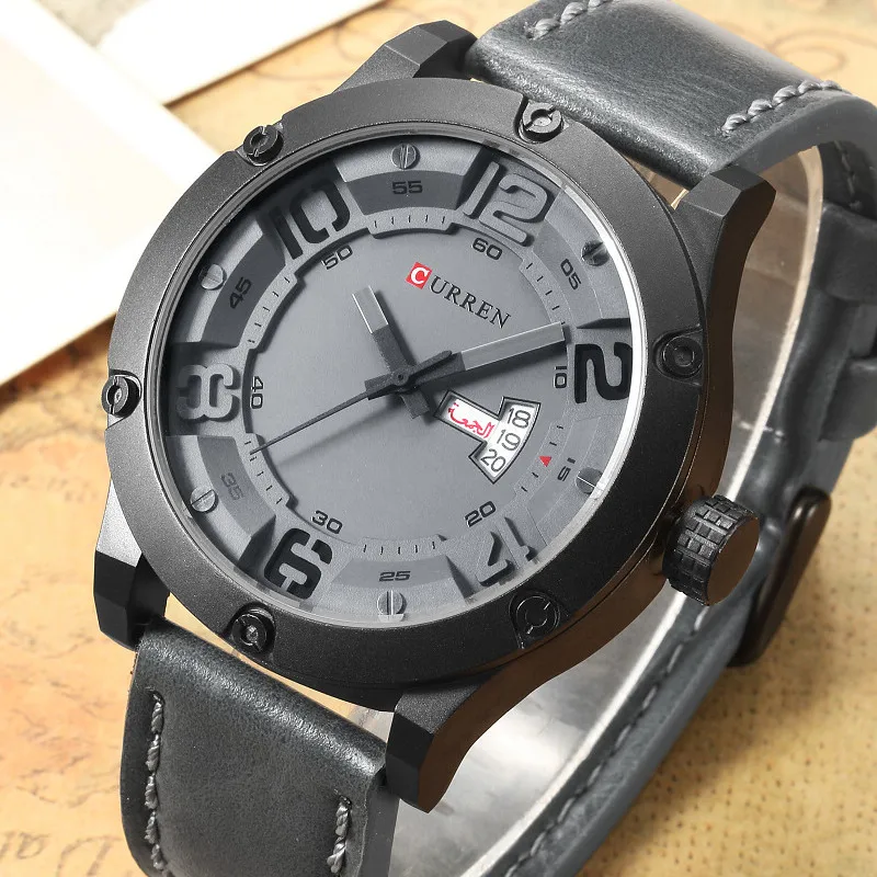 Новые оригинальные мужские часы Curren Лидирующий бренд роскошные кварцевые
