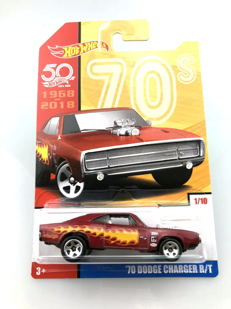 Горячие колеса 1:64 спортивный автомобиль CHEVY DOGE FORD 50th юбилей коллектор издание