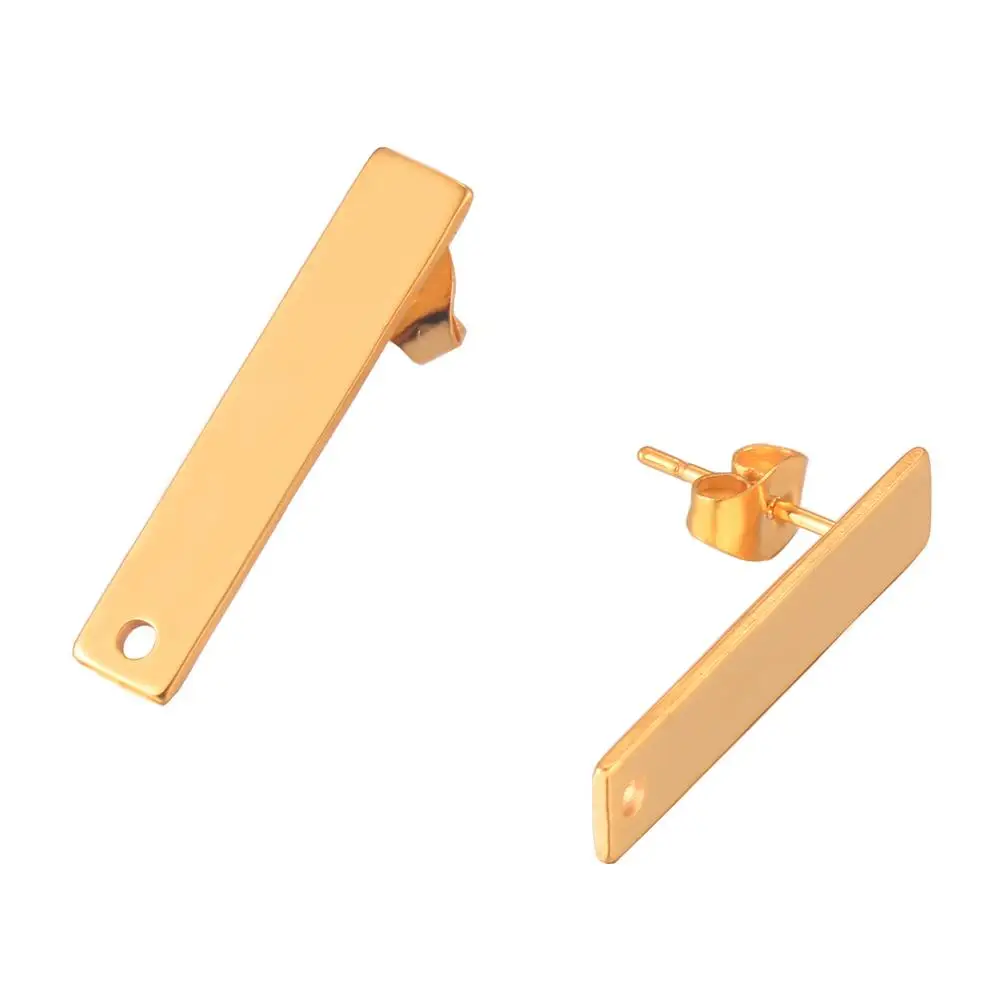 Стальные женские серьги DIY с длинной швензой в золотом тонах, модные серьги с кисточками, ювелирные изделия для сбыта, гипоаллергенные.