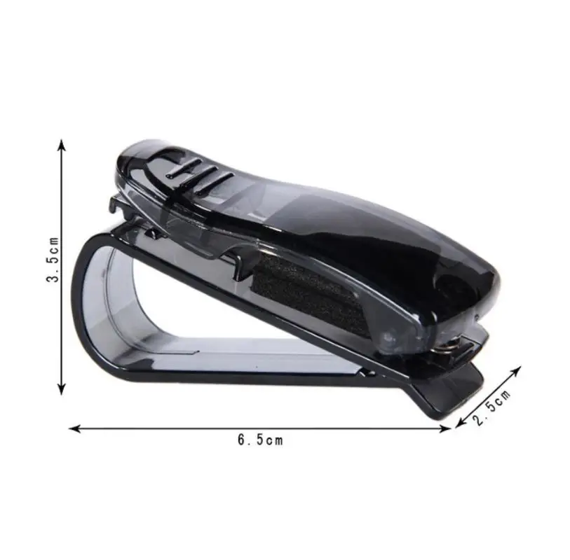 Универсальный автомобильный держатель для очков мини зажим солнцезащитных