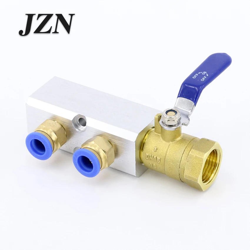 Многотрубочный газовый блок распределитель распределительной схемы Раздельный