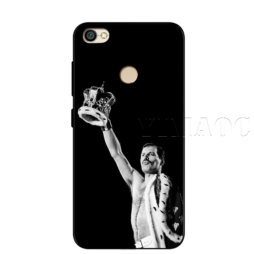 4 Мягкий ТПУ чехол YIMAOC queen Freddie Mercury для Xiaomi Redmi mi Note MAX 3 6 6A 7 mi 6 mi 8 9 se a1 a2 Pro Lite go pocophone f1 - Цвет: 4