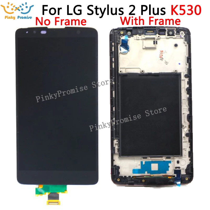 ЖК дисплей для LG Stylus 2 Plus K530 K530F K535D K535N Stylo MS550 K550 сенсорный экран дигитайзер в сборе