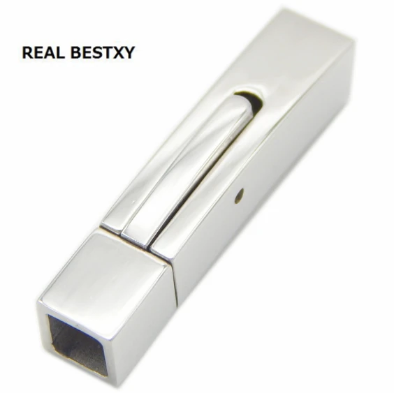 REAL BESTXY 10 шт./лот Магнитная застежка Для Браслета Кожаные веревочные крючки
