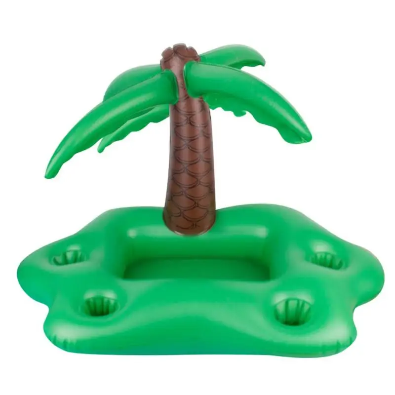 Summer Party Bucket Sun Umbrella Cup Holder Inflatable Pool Float Beer Drink Cooler Table Bar Tray Beach Swim Pool Accessories