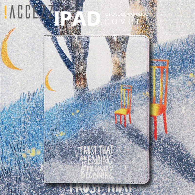 ! ACCEZZ 7 9 дюймов чехол для планшета Ipad Mini 1 2 3 ударопрочный смарт защитный ПК с