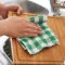 3Pcs/Lot 100% Cotton Square Washing Cleaning Cloth Kitchen Bowl Wipping Dishcloth 30x30cm | Дом и сад