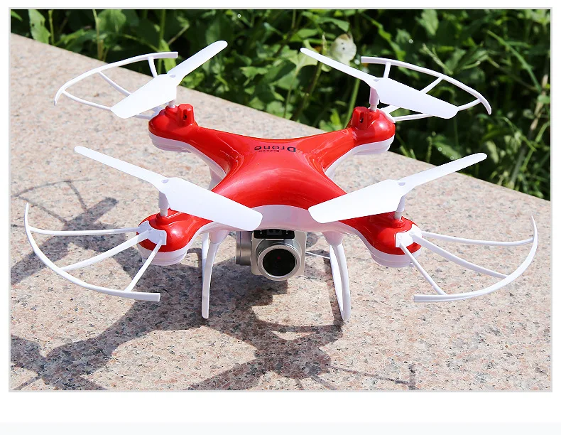 Лучшая цена HD камера 2,4G Wi-Fi FPV дрона с дистанционным управлением 4-осевая машина удержания высоты воздушный Квадрокоптер для фотографий RC Дрон вертолет летающая игрушка