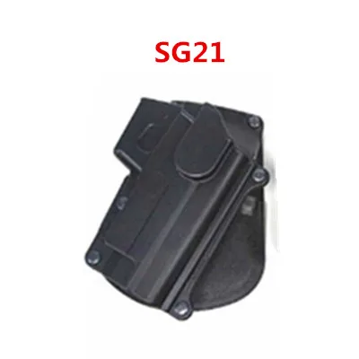 SG21 Военная Тактическая страйкбольная кобура GL2 BR2 SG21 1911 GL2-ND черный двойной подсумок CU9G наручники - Цвет: SG21
