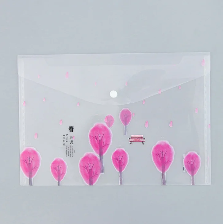 4 шт. весенние ботинки на дереве папка для файлов документов A4 папки школы офиса