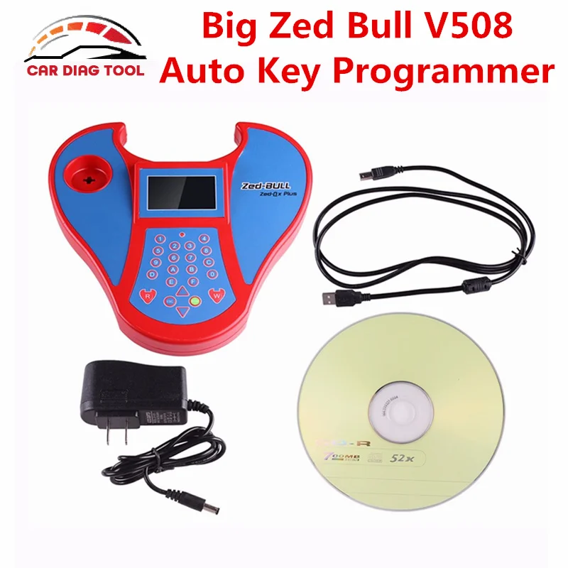 2018 Новое поступление большой ZedBull Auto Key Программист V508 Zed Bull Programador шав zed-булл