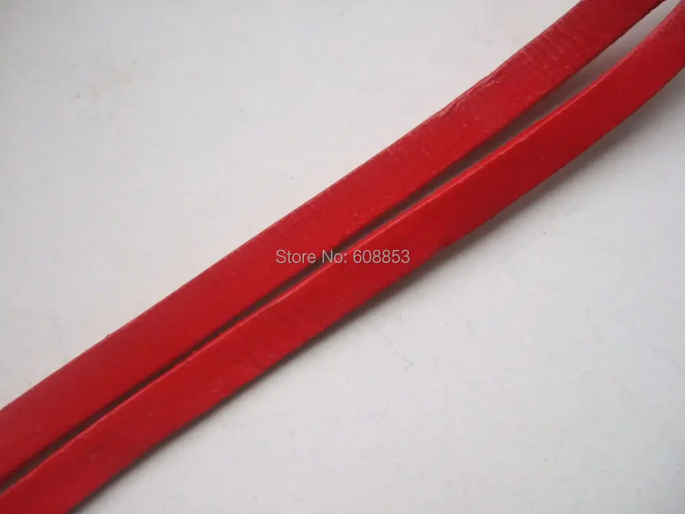 5 ярдов красные мм плоские шнурки из натуральной кожи|leather cord|real leather cordleather cord string |