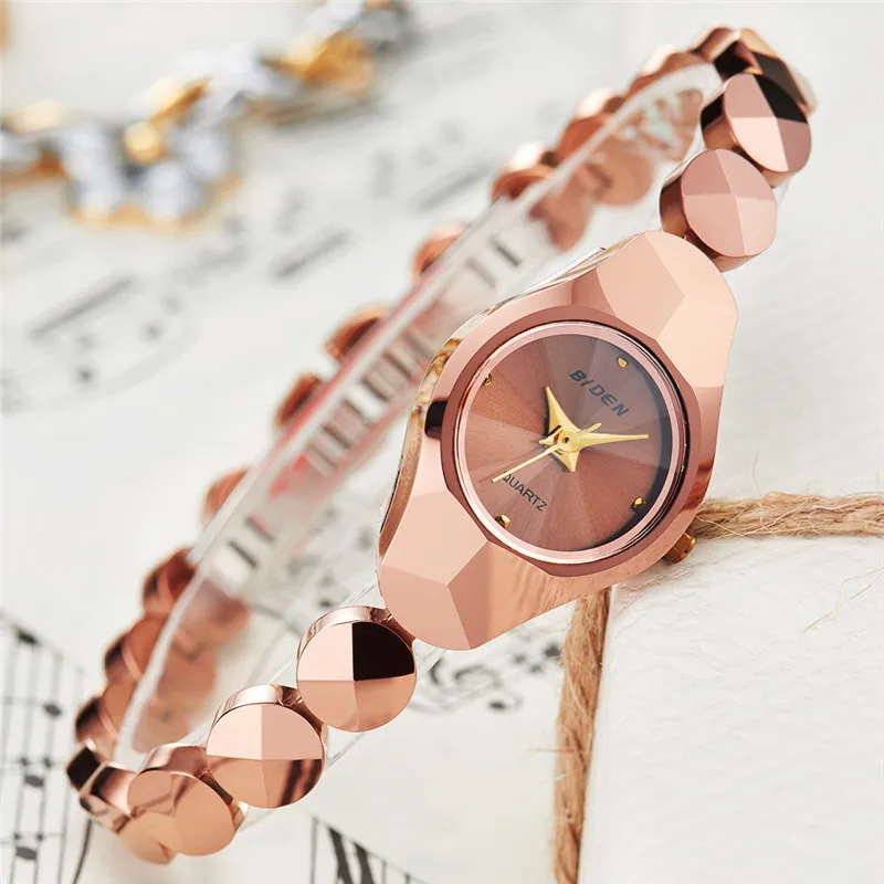 Новый Байден лучший бренд класса люкс Повседневное Для женщин часы классические