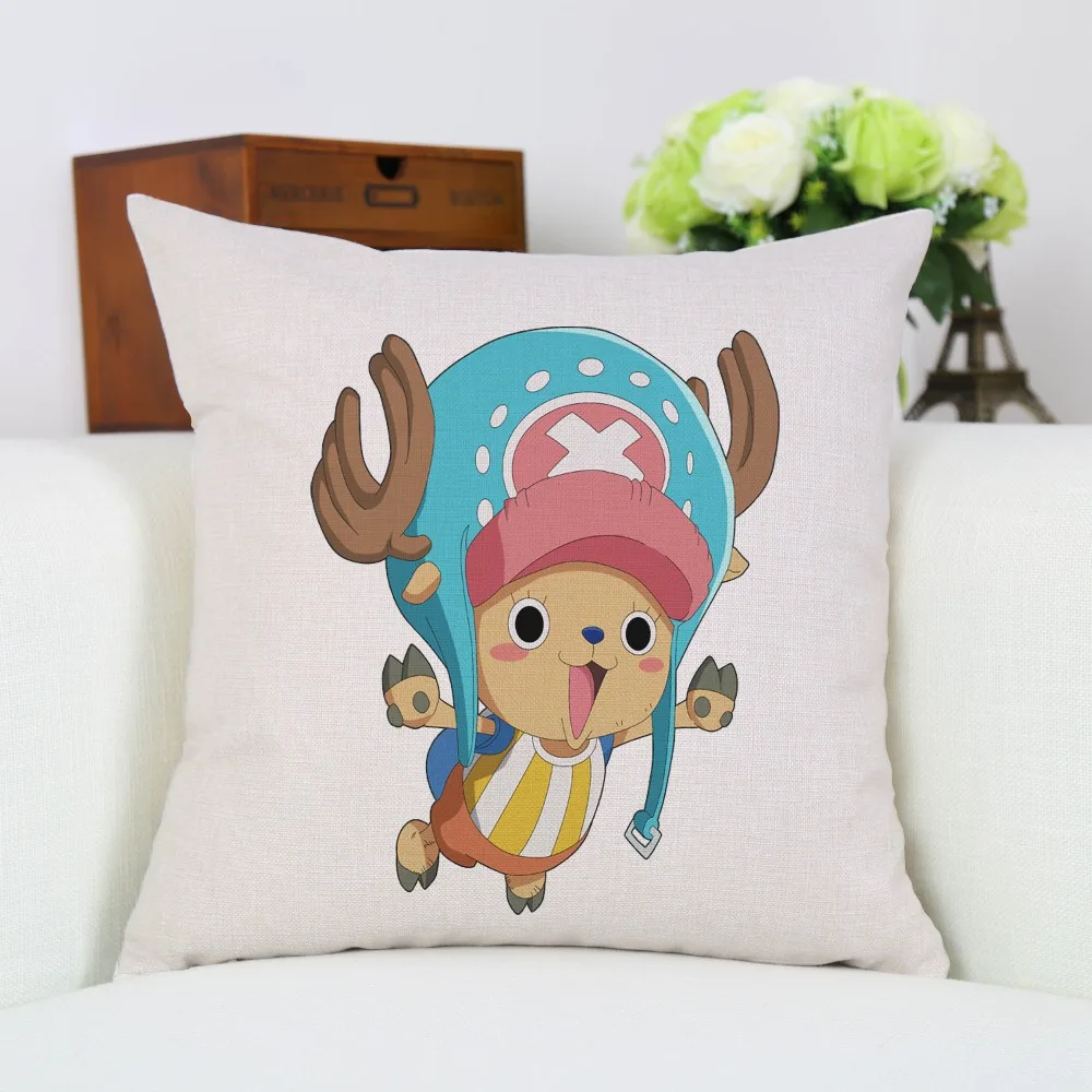 Аниме одна деталь Тони Чоппер мультфильм печати смешная Наволочка на подушку