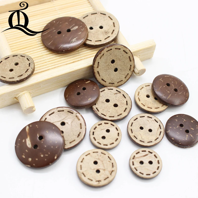 

Новинка, высокое качество, машина для нанесения пунктирной линии 10-25 мм, 50 шт в наборе, коричневый роговые пуговицы 2 отверстия, пуговицы для ...