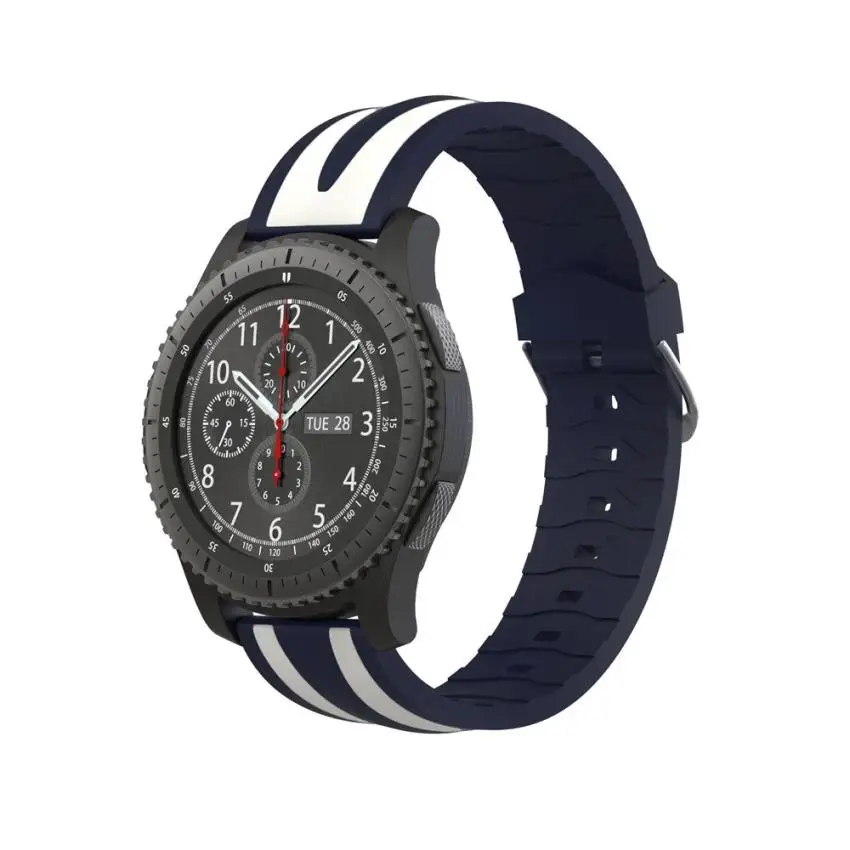 Новый быстросъемный спортивный мягкий силиконовый ремешок для часов Samsung Gear S3