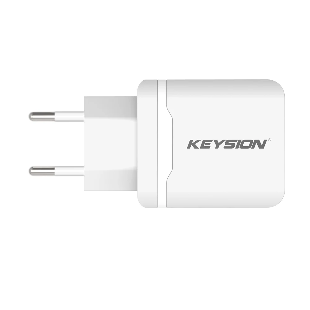 White EU Plug KEYSION 18 Вт USB-C PD быстрое зарядное устройство для iPhone XS Max X XS XR 8 8 Plus type-C дорожное настенное быстрое зарядное устройство QC 3,0 PD Быстрая зарядка - Тип штекера: White EU Plug
