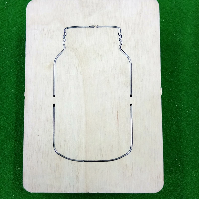 2019 Новые DIY конфеты банки деревянные формы высечки аксессуары для кожаной бумаги