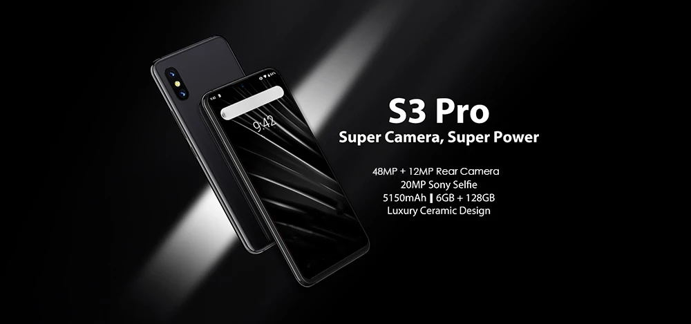 UMIDIGI S3 Pro 4G смартфон 6,3 дюймов Android 9,0 Pie Helio P70 Восьмиядерный 2,1 ГГц 6 ГБ 128 ГБ 5150 МП отпечаток пальца мАч мобильные телефоны