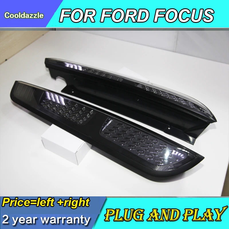 2005 2006 2007 2008 2009 2010 2011 год для Ford Focus Хэтчбек полный светодиодный задний фонарь с