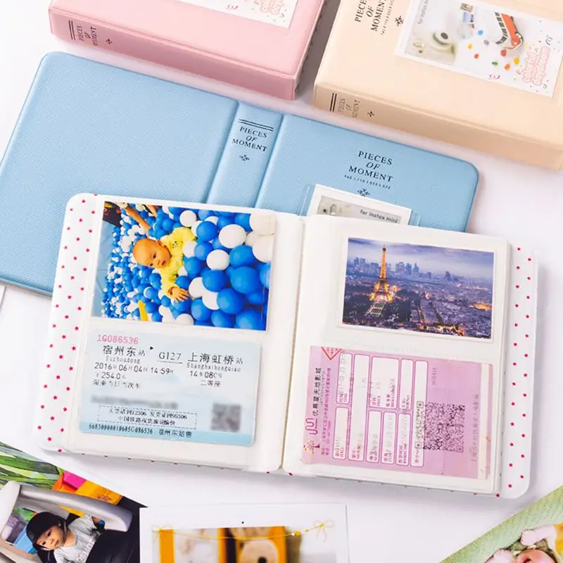 Пленки с 64 карманами 3 дюйма звездное небо альбом для фото Fujifilm Instax Mini 9 8 7s 90 70 25