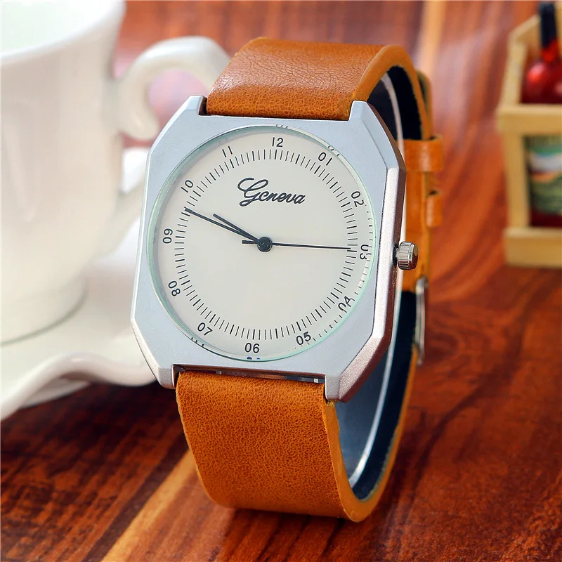 Топ люксовый бренд мужские часы унисекс нейтральные парные Женева винтажные
