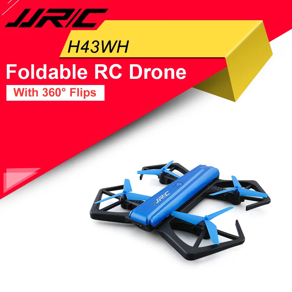 Оригинальный JJRC H43WH H43 селфи WIFI FPV складной Радиоуправляемый Дрон с 720P HD камерой