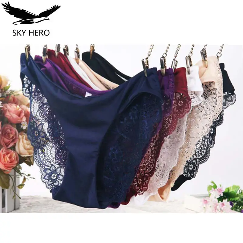Дамское женское нижнее белье кружевные трусики пикантные Culotte Femme Panty Fancy Calcinha renda для женщин бесследные промежности хлопковые трусы