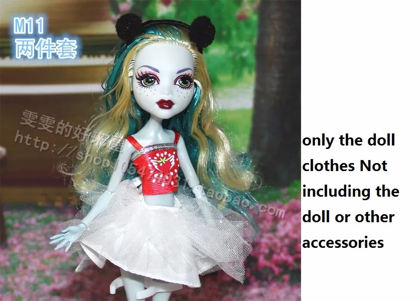 Модная партия для продажи, Оригинальная одежда monster high, кукольная юбка, костюм для отдыха, аксессуары для одежды