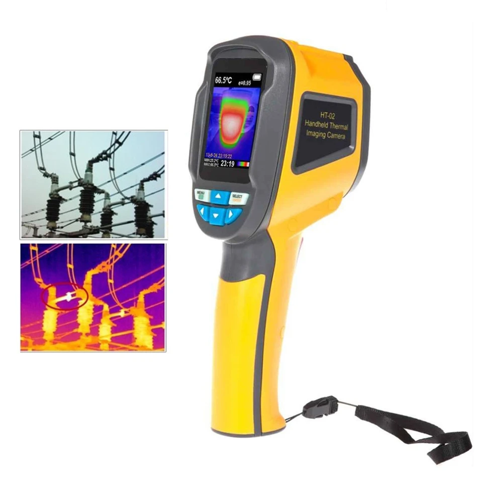 HT-02 уже в продаже популярная ручной Термографическая камера инфракрасного