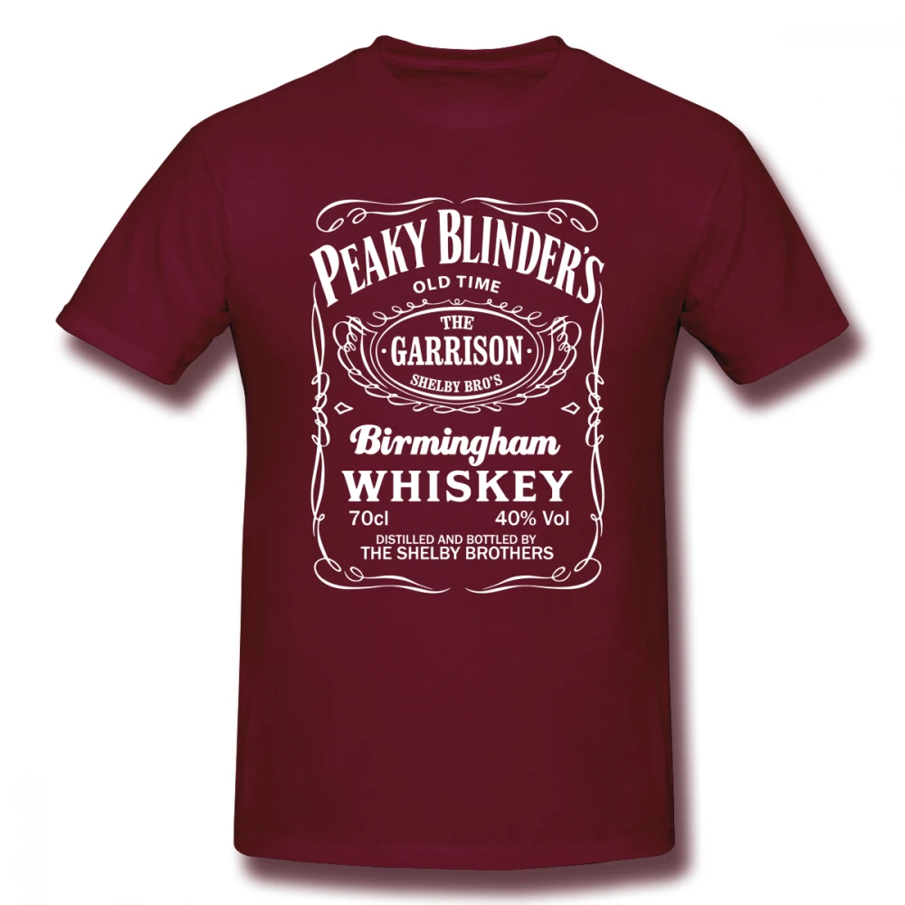 Коричневый Новая футболка в стиле хип-хоп Peaky_Blinders_Design для человека, Специальная футболка большого размера Homme, футболка с 3D принтом, хлопок, дышащая - Цвет: Коричневый