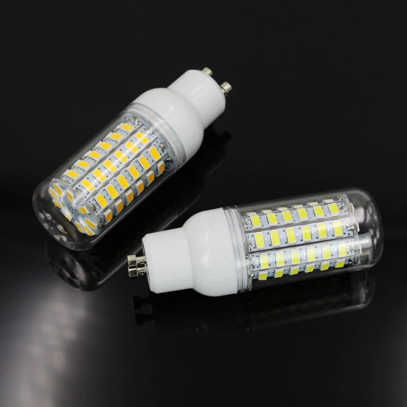 GU10 светодиодный кукурузы лампа лампы SMD5730 7 Вт 12 15 20 25 30 свет 220 V/110 V Высокое