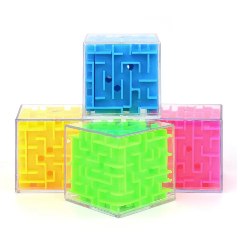 UainCube 3D куб лабиринт головоломка игрушка ручная игра Футляр коробка Забавный