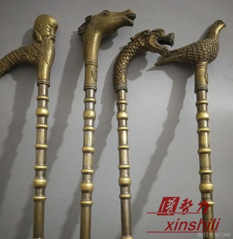 Латунные трости в античном стиле для ловли голубей и лошадей ведущий гид