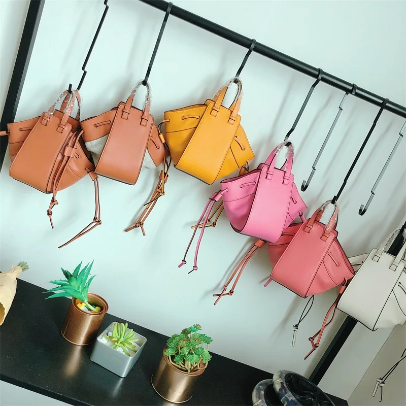 Женская Соломенная Сумка-ведро на шнурке летние тканые сумки через плечо сумка