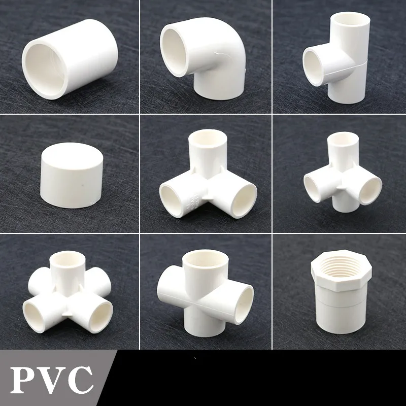Высокое качество ПВХ водопроводная труба адаптер Соединители Пластиковые