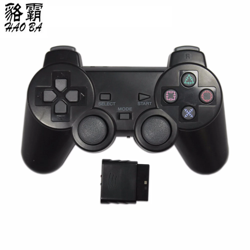 HAOBA 2.4g беспроводное устройство геймпад джойстик для PS2 консоли playstation 2|2.4g wireless game