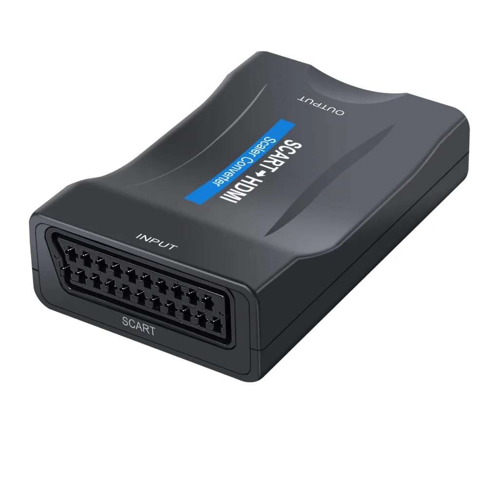 Neoteck 1080P SCART в HDMI аудио видео конвертер USB кабель адаптер 1,5 м Scart кабель для HDTV DVD SKY PS3