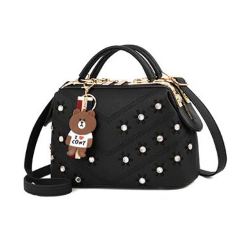 Женская сумочка новинка 2020 Корейская Сумочка через плечо милая сумка с цветами