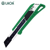 laoa utility knife black blade cutting tools wallpaper cutter rack heavy industrial use box foil knife hand tools