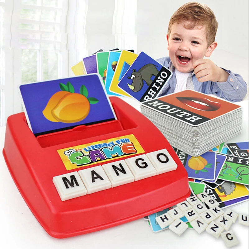 

Alphabet Letter Word Spelling Game Educational Learning Machines Hobbies English Language Teaching Puzzles Toys For Kids