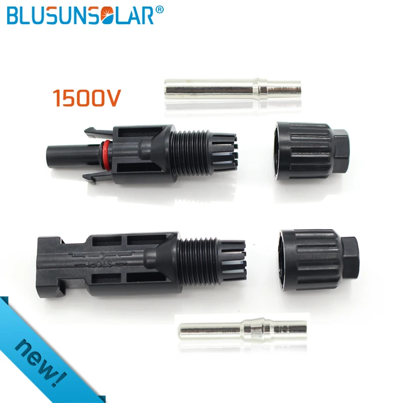 5 пар/лот 1500 В Солнечный соединитель для мужчин и женщин разъем солнечной панели